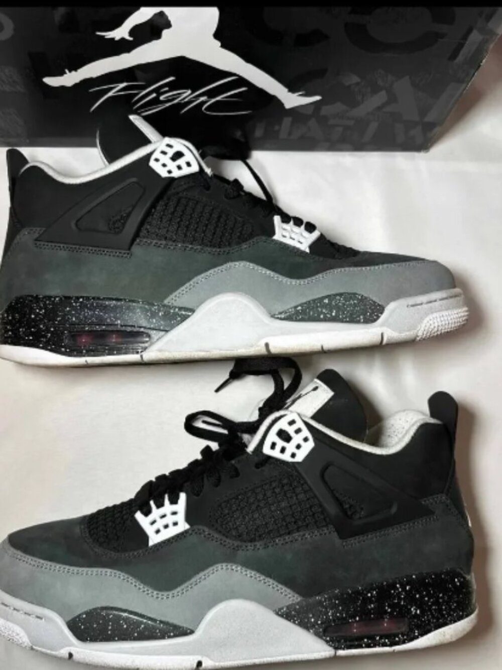 Nike Air Jordan 4 Retro Fear 2024 Men's Shoes